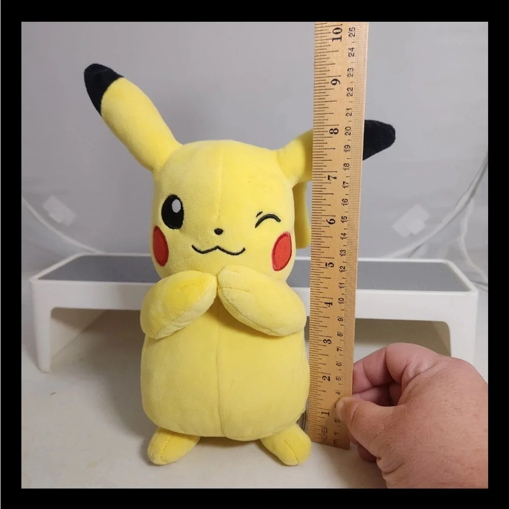 Pikachu Pokemon Game Freak Winking Pikachu Plush Stuffed Toy